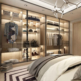 霍尔茨全屋定制 卧室柜 