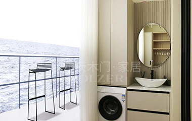 展厅实装丨客厅阳台这么装，美观实用，太赞了！